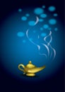 Magic Lamp Royalty Free Stock Photo