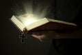 Magic light of holy bible