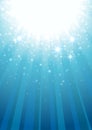 Magic Light Rays Royalty Free Stock Photo