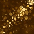 Magic lights, background sparkle, blurred l Royalty Free Stock Photo