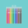 Magic Marker Ink Pen Stationery Office Tools Equipment Student Officer Worker