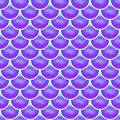 Magic mermaid seamless pattern