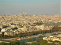 Magic Paris city, France. Enchanting view and charming landscape 