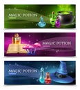 Magic Potion Banners