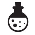 Magic potion icon on white background. Antidote Vaccine symbol. poison bottle symbol. flat style Royalty Free Stock Photo