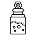 Magic potion vector icon Royalty Free Stock Photo