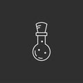 Magic potion. Magic vector icon. Royalty Free Stock Photo