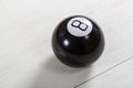 Magic prediction eight ball Royalty Free Stock Photo