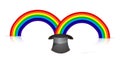 Magic rainbow hat