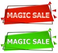 Magic sale sign