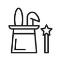 Magic Show Icon Image.