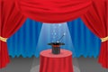 Magic show on stage