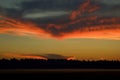 Magic sky and clouds Royalty Free Stock Photo