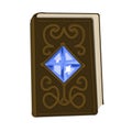 Magic spellbook from the witch shop