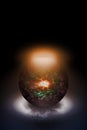 Magic sphere Royalty Free Stock Photo