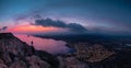 Magic sunset from Cabo de Cope in ÃÂguilas