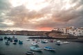 THe magic Tenerife sunset in Canary island