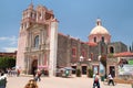 Church Parroquia Santa Maria de Asuncion. Tequisquiapan, Queretaro, Mexico.