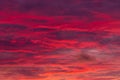 Magic Unreal Colorful Sky at Sunrise Royalty Free Stock Photo