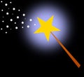 Magic wand Royalty Free Stock Photo
