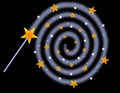 Magic wand Royalty Free Stock Photo