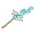 magic wand casting spell