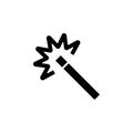 Magic wand icon. One of simple collection icons for websites, web design, mobile app Royalty Free Stock Photo