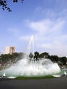 Magic Water Circuit waterjet fountain, Lima Royalty Free Stock Photo