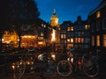 The magical city of Amsterdam at night