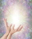 Magical Energy Healing Hands Sensing star light