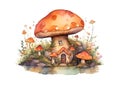 magical fabulous Mushroom House from storytale