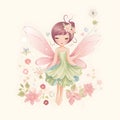 Magical fairy artwork Royalty Free Stock Photo