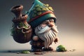 Magical Gnome: Unreal Engine 5\'s Insanely Detailed Epic Compositio