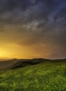 Magical golden light, Kas Pathar, Satara, Maharashtra, India