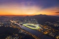 Magic hour at Sha Tin Racecourse