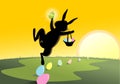 Magical Jolly Easter Rabbit