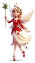 A Magical Little Christmas Angel Fairy of legend