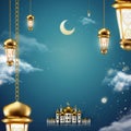 Magical mosque scene