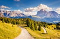 Magical mountain landscape Royalty Free Stock Photo