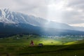 Magical mountain valley landscape, Kashmir