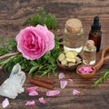 Magical Pagan Love Potion Preparation Royalty Free Stock Photo