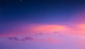 Magical pink sunrise sky background