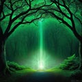 magical portal in