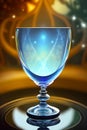 a magical realistic chalice reflections