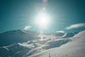 The magical snow mountains of Mt Hutt in New Zealand