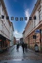 Magical view of the Burunnsparken city centre of Gothenburg, Sweden.