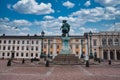 Magical view of the Burunnsparken city centre of Gothenburg, Sweden.