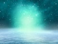 Magical Winter Background