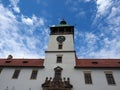 Magically beautiful romantic and fairy-tale castle with an interesting background