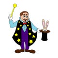 Magician Royalty Free Stock Photo